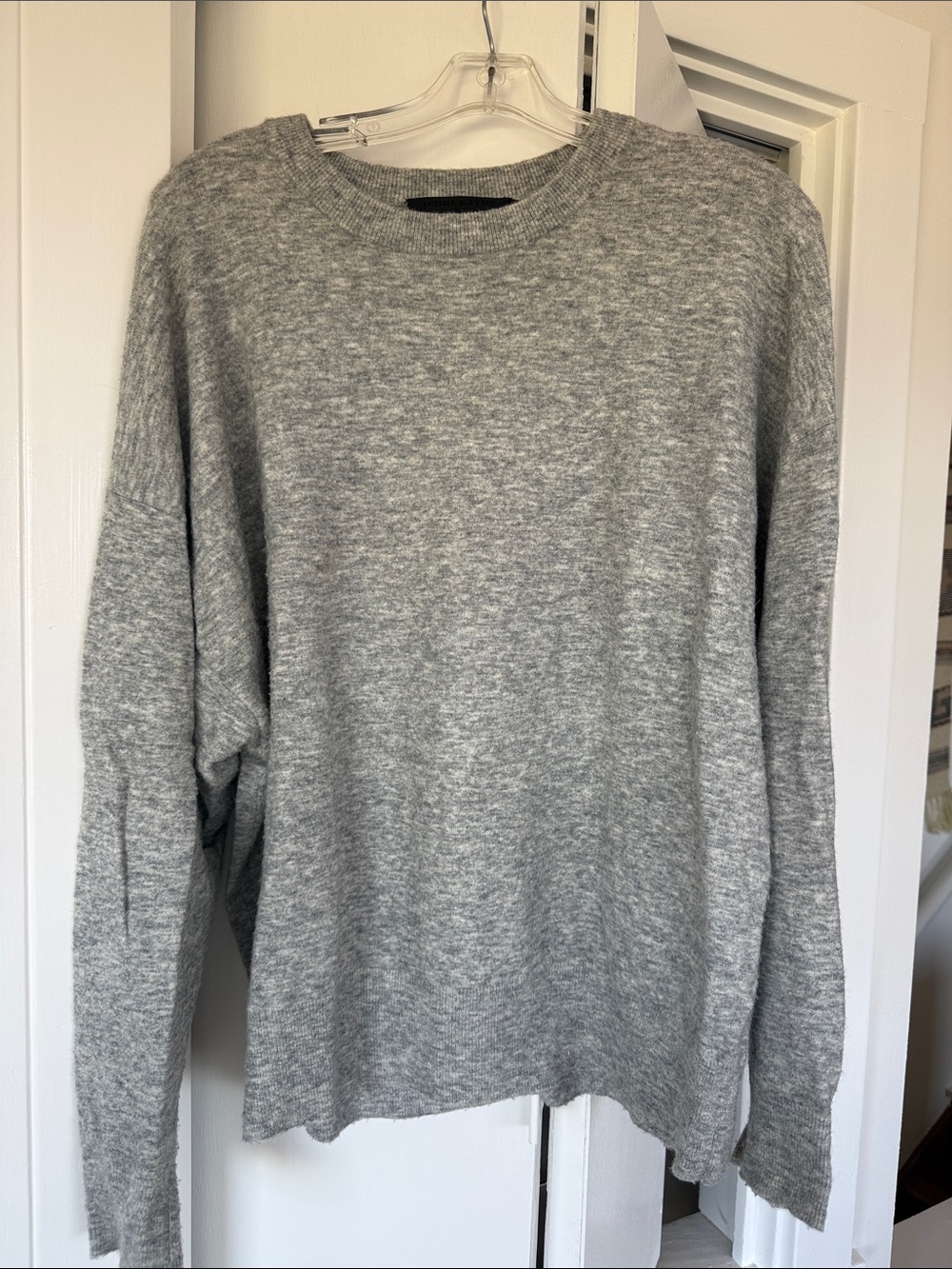 Jenni Kayne Heather Gray Crewneck Sweater